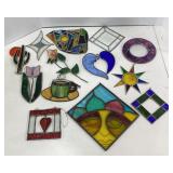 Larger Stained & Colored Glass Sun Catchers