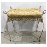 Wrought Iron Bench