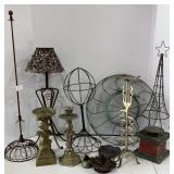 Wire and metal decorations