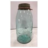 Antique Ball Half Gal Strong Shoulder Fruit Jar