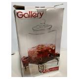 4.75gal Glass Drink Dispenser with Stand