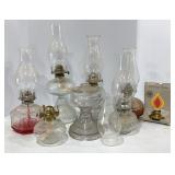Vtg Oil Lamps