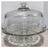 Covered Pedestal Cake Plate