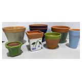 Glazed Terracotta Planters