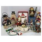 Snowman & Santa Decor