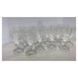 Leaded Crystal Stemware (same pattern)
