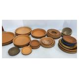 Various Size Un-Glazed Terracotta Planter Trays