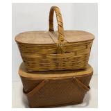 Vtg Picnic Baskets