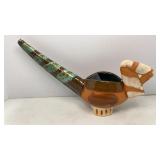 Pottery watering can by Judy Flanigan