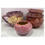 Students of Judy Flanigan handmade pottery