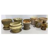 Non-Glazed Pottery Planters