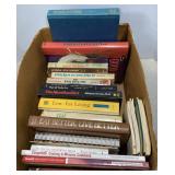 Box of Cookbooks