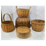Wood Bottom & Other Fruit Baskets