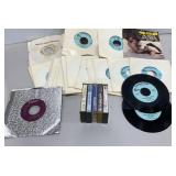 45rpm Records & Cassette Tapes