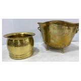Decorative Brass Bucket & Planter