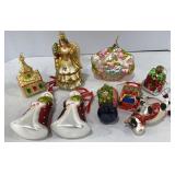 Christmas Figural Blown Glass Ornaments