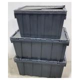 Heavy Plastic Storage Totes