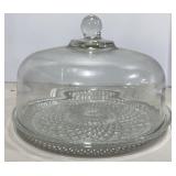 Covered Cake Plate