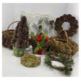 Christmas Pine Cone Decor