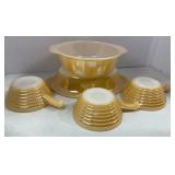Vtg Fire King Luster Ware