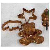 Copper Cookie Cutters & Mold