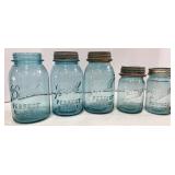 Antique Ball Perfect Mason Qt & Pt Canning Jars