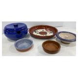 Red Clay Pottery Pieces