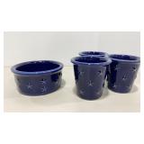 Longaberger Pottery Candle Holders
