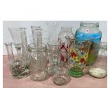 Hand Painted Candle Holders & Vases