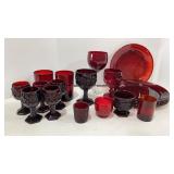 Avon Ruby Red & Other Red Glass