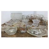 Clear Glass Bowls, Candy Dishes & Art Glass