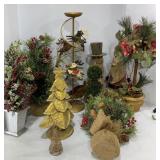 Table Top Christmas Trees, Topiaries & Metal