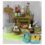 Springtime Tea Set & Easter Decor