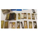 VTG Brass Stencil Set