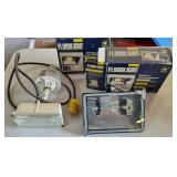 Flood Lights (3) + Clip-on Light