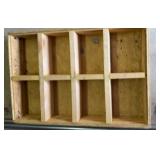 Heavy Duty Divided Wood Crate