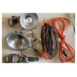 Extension Cords/ Clamp Lights