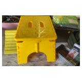 EZ Fold Step Stool, Wheel Chock, Ponchos