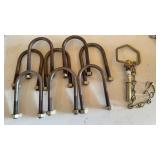 U-Bolts/Hitch Pin with Swivel Handle