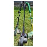 Three Electric Yard Trimmers / Edgers