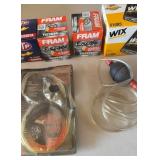 Oil Filters and Siphon Pump