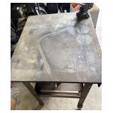 Steel Woor Table with Vise