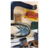 Extension Cords, Cord Clips and Tool Holder