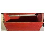 Antique Wooden Tool Box