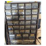 Metal Nuts/Bolts  Storage Cabinet