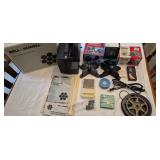 Bell & Howell 10 MS Projector and Supplies