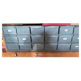 18 Drawer Metal Storage Parts Cabinet