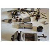 Vintage Machinist Drill Press (9') & Various Tools