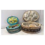Vtg Dritz & Dexter Sewing Baskets