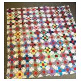 9-Block Quilt Topper 74x68